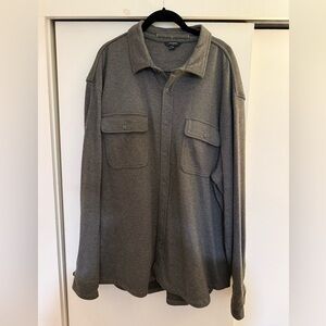 Banana Republic Green Button Down Shirt shacket